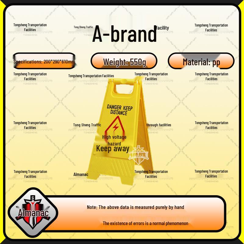 A-Frame Plastic Wet Floor & No Parking Safety Sign
