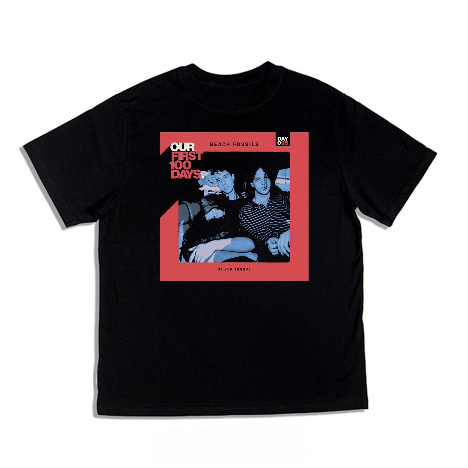 

Digital Direct Injection Rock Beach Fossils Band Print TShirt 100 Cotton Loose Fit for Both Men and Women Heavy Duty M