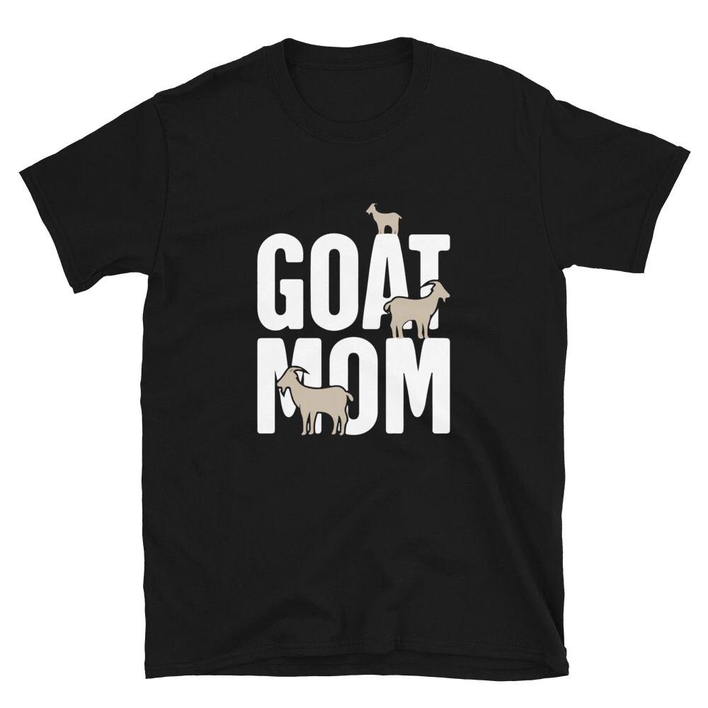Goat Mom Funny Goat Animal T-Shirt S