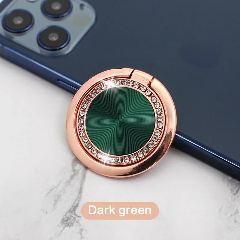 Finger Ring Mobile Phone Holder Stand 360 Degree Foldable Magnet Metal Hand Band Bracket Portable Phone Accessories