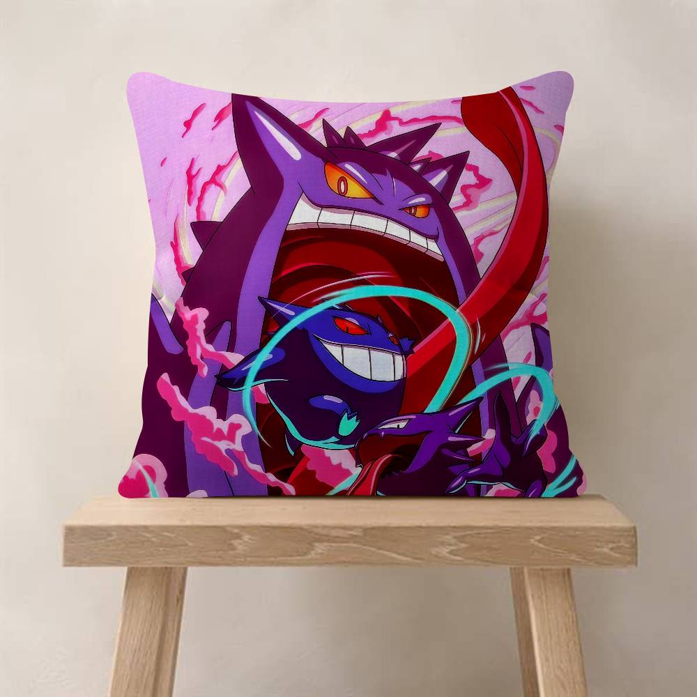 Pillowcases Home Bedding Decorative Pillow Cover Wedding Super Soft Pillow Case Cartoon Anime GGengar cool