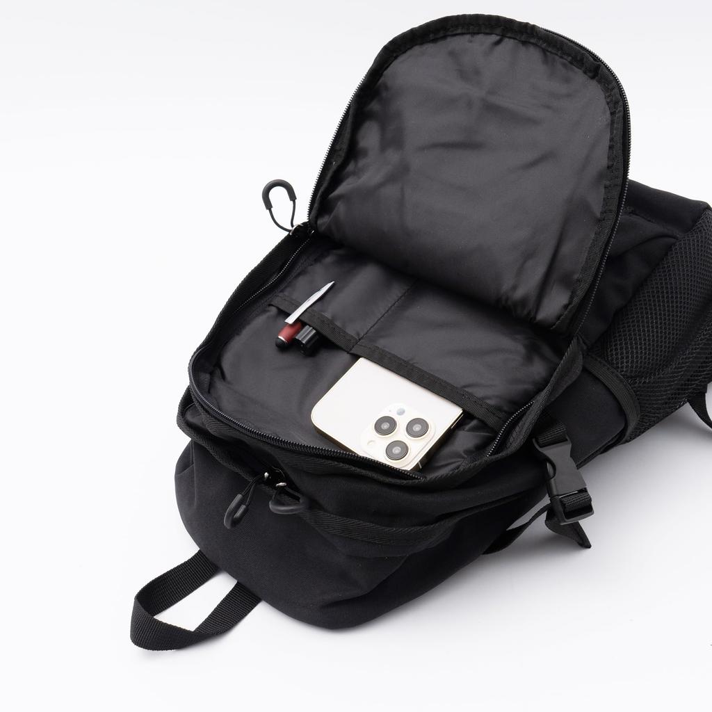 Logo Spark Daypack Backpack, Casual, Bungee Cord, Hiking, Walking