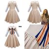 M3gan Girls' Halloween Costume Dress For Cosplay Polyester Fabric Available In Multiple Sizes