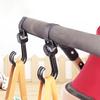 Electric Bike Hook Strong Load-bearing Adjustable Fastener Tape Design Simple Installation Multifunctional Universal Double Hook