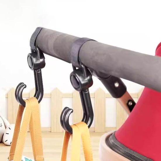 Electric Bike Hook Strong Load-bearing Adjustable Fastener Tape Design Simple Installation Multifunctional Universal Double Hook