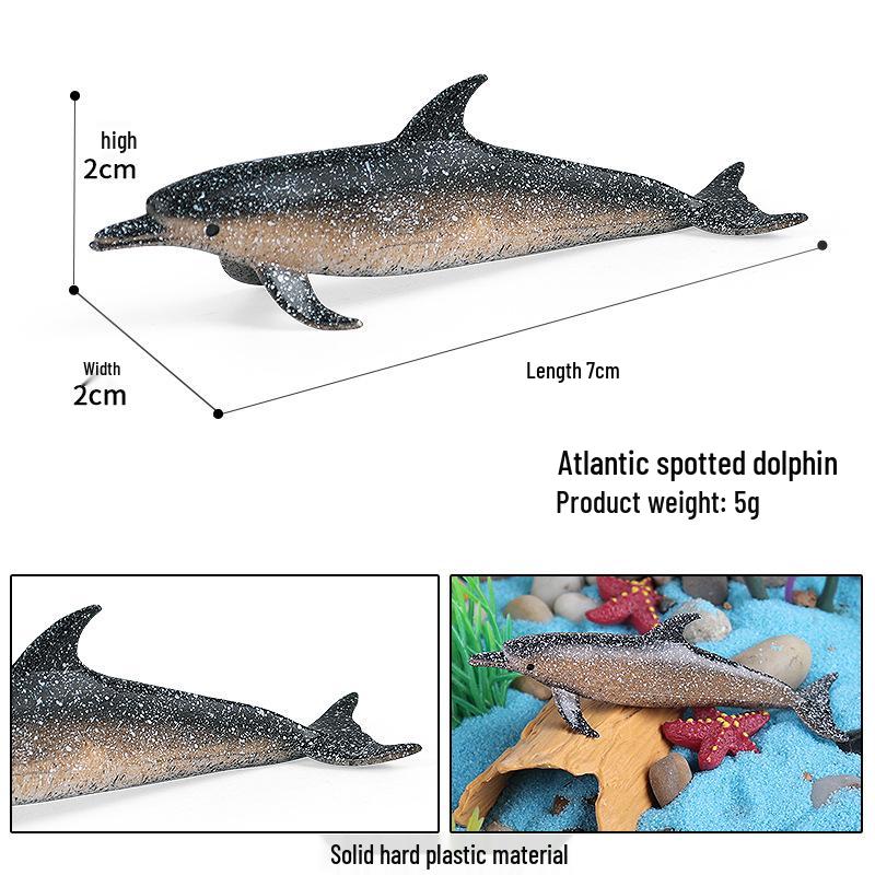 Children's Cognitive Toy: Giant Manta Ray, Stingray, Batfish, Sunfish Figurine