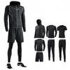 Herren Sportset: Laufen & Fitnessstudio Schnelltrocknend Hochelastisches Outfit