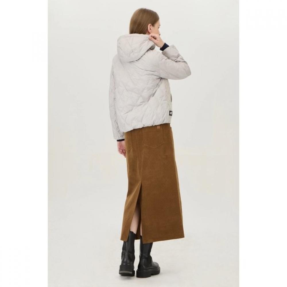 Cable Knit Block Goose Down Jumper Bapd61561