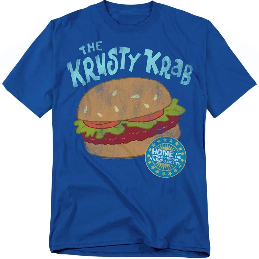 SPONGEBOB SQUAREPANTS KRUSTY KRAB Licensed Adult Graphic Tee Shirt SM-5XL S