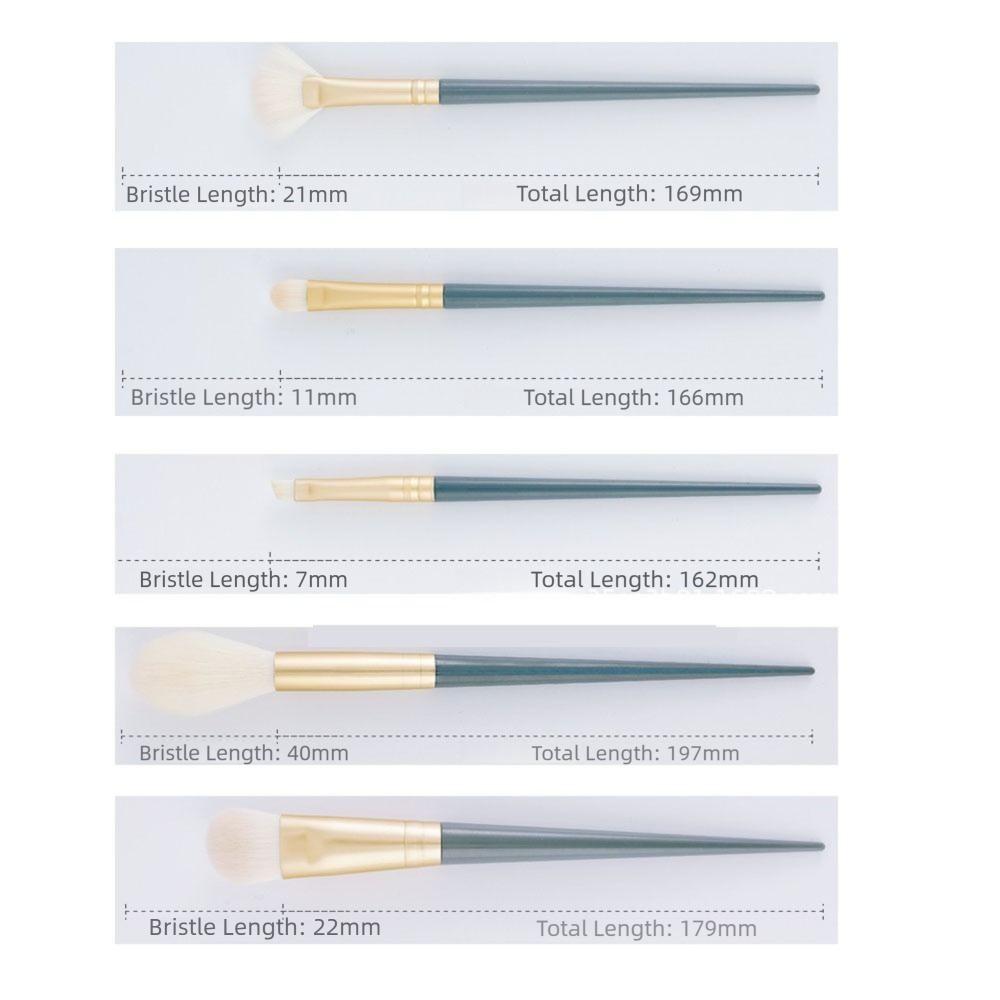 10PCS Super Soft Soft-Bristled Makeup Brushes Portable Professional Makeup Brushes  Makeup Artist