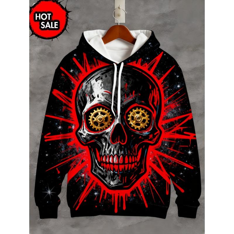 Nieuwe Skeleton Schedel Grafische 3D Print Hoodies Voor Man Oversized Hooded Sweatshirts Harajuku Trainingspakken Pullover Tops Jas Kleding