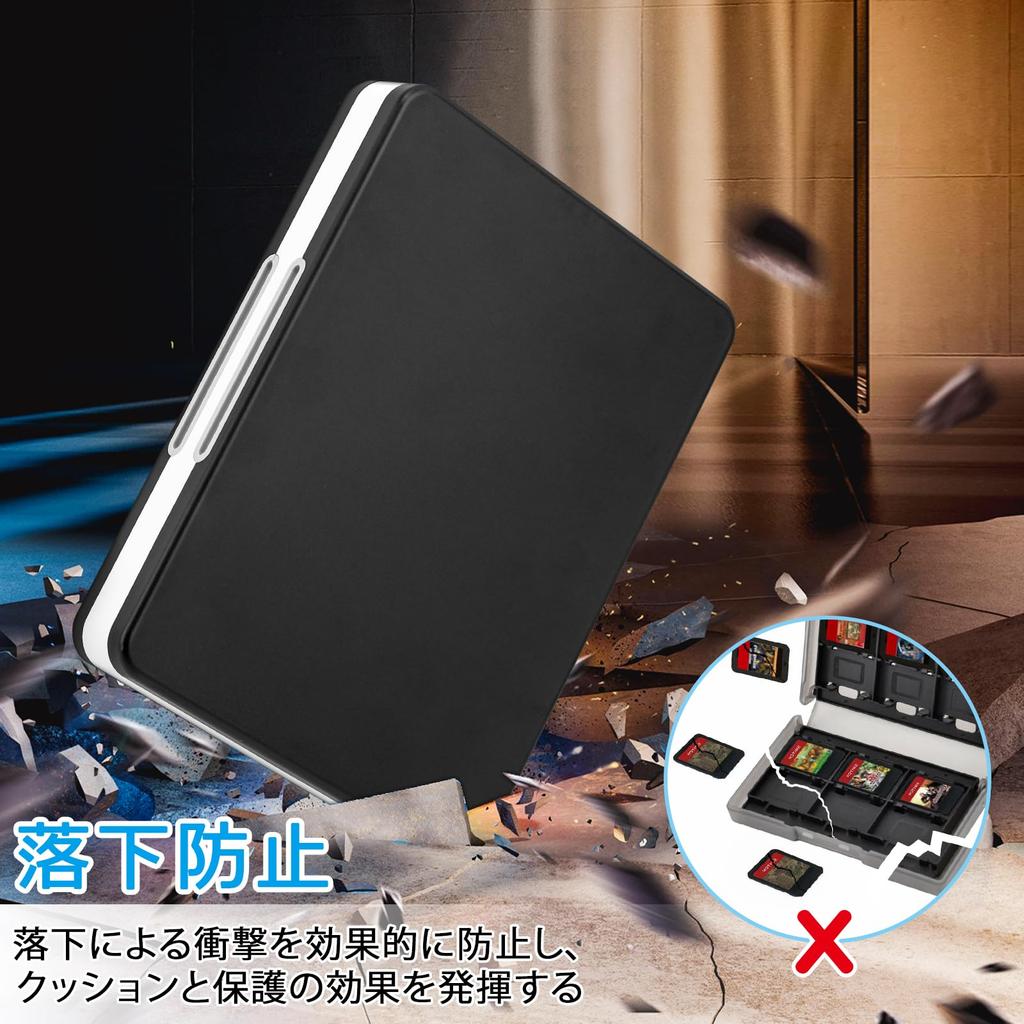 Homgaty 3DS-Spiel Kompatibel mit 3DS-Kassette DS-Software-Spielkarte Einfach Staubdichtes Gehäuse, 48er-Pack, 3DS/DS, Gehäuse, Aufbewahrung, Hülle, Schutz-, Trag-,