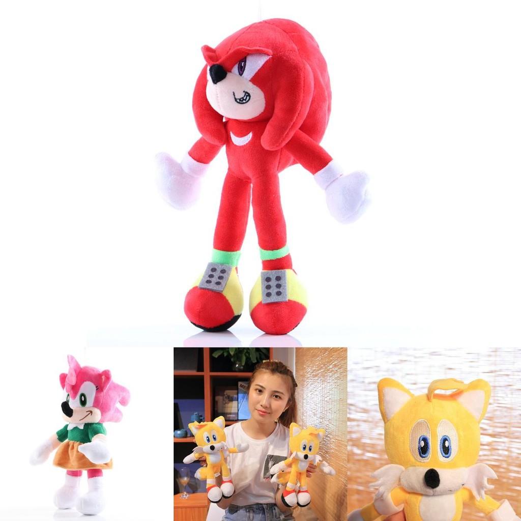 Entzückendes 28cm Sonic The Hedgehog Shadow Amy Rose Knuckle Tail Plüschtier für alle Altersgruppen