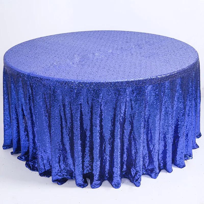 60cm Glitter Tablecloth  Sequin Round Table Cover Gold Table Cloth for Wedding Birthday Baby Shower Party Home Table Decoration