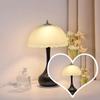 Nordic Minimalist Dimmable Glass Bedside Lamp: Modern, Warm, and Eye-Protecting