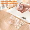 5Pcs Crevice Cleaning Brush with Drip-Dry Hanging Loop High-density Bristle Brush Beverage Prep Cleaning Tool