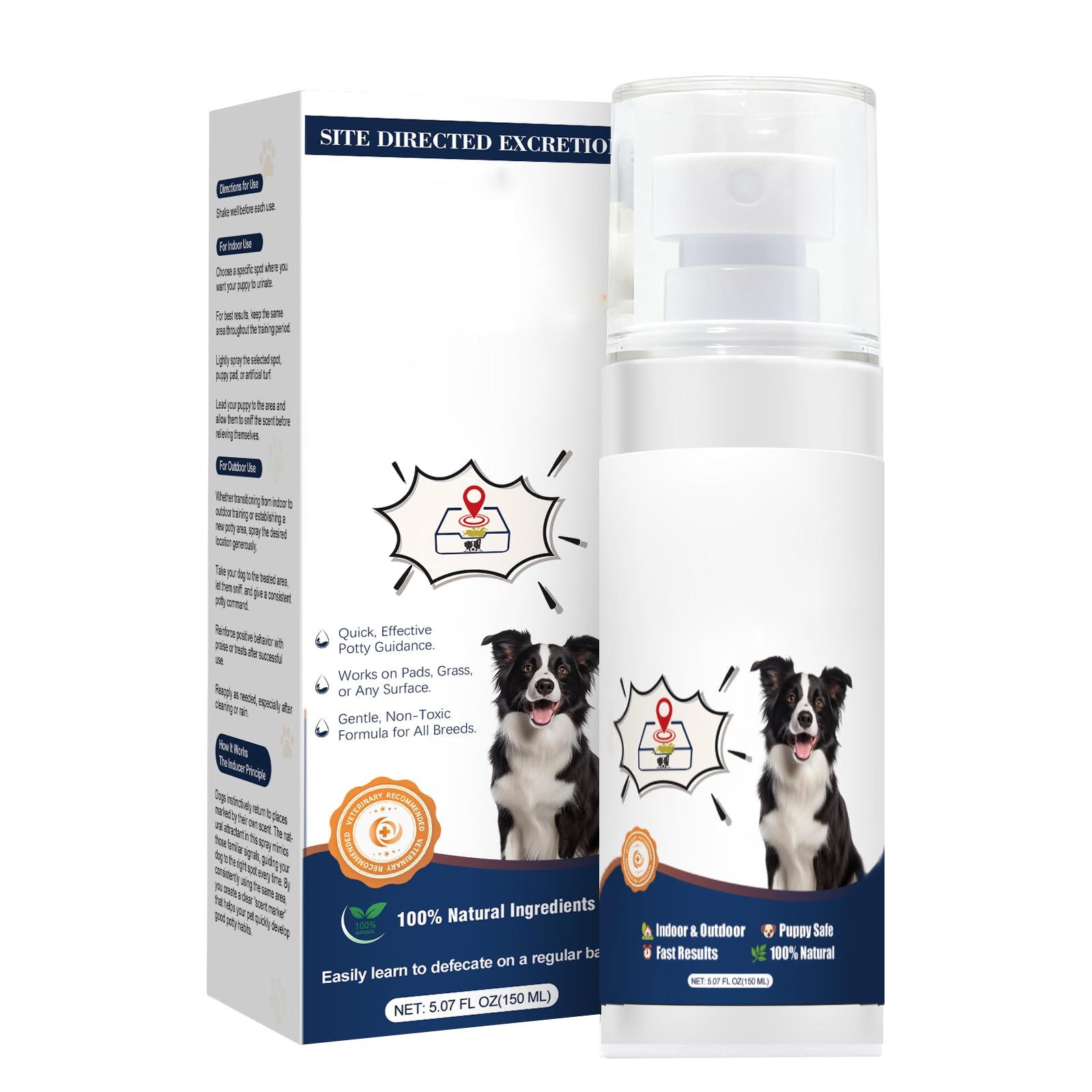 

Here Dog Training Spray, A Puppy Training Aid Suitable For Both Indoor And Outdoor Use. (This Product Is Also Called Dog Training Spray 10ml One Size