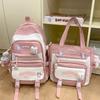 Schoolbags for Children Elementary School Students Junior High School Girls High School Two Piece Backpack