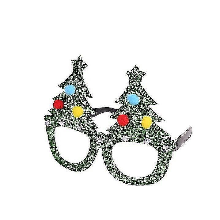 4 Pieces Of Christmas Glasses Frame And Headband Cute Headband Decoration Accessories Christmas Party Gift Set