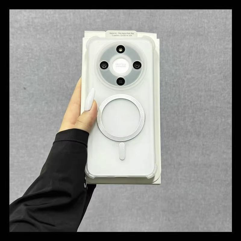 Airbag Magnetic Shockproof Soft TPU Cases For Huawei Honor X9D Magsafe Wireless Charging Silicone Back Cover For Honor X70 Shell