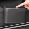 PU Leather Car Press-down Storage Box Multi-functional Hanging Storage Bin  Car Interior Supplies