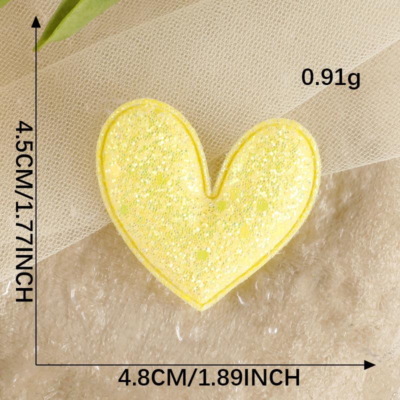 Duoku Three-Dimensional Love Badge Embroidery Sticker Sequins Love Accessories Hairpin Cloth Label Clothing Accessories Patch Cloth Sticker