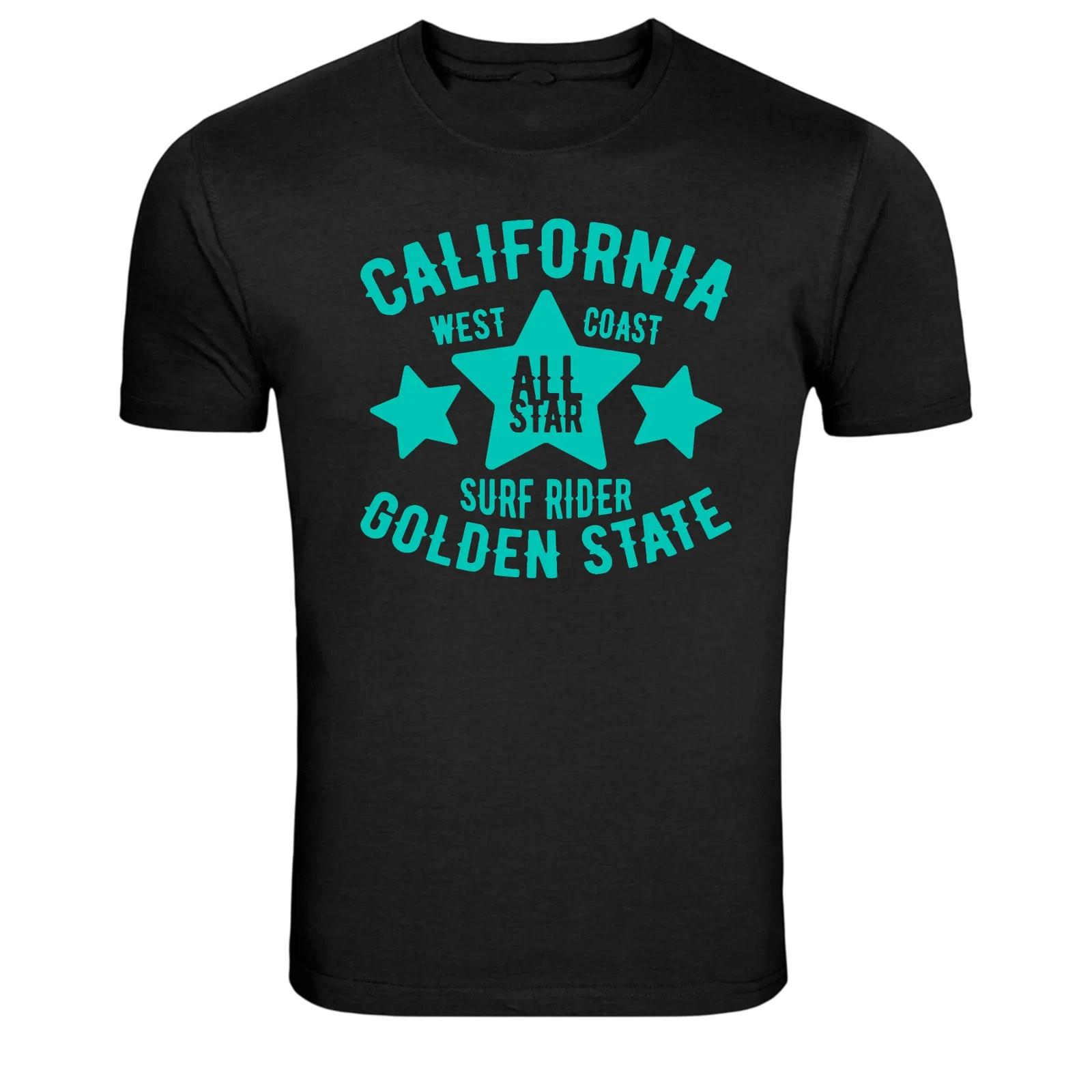 California Surfers Long Beach Ride The Wave T-Shirt XS