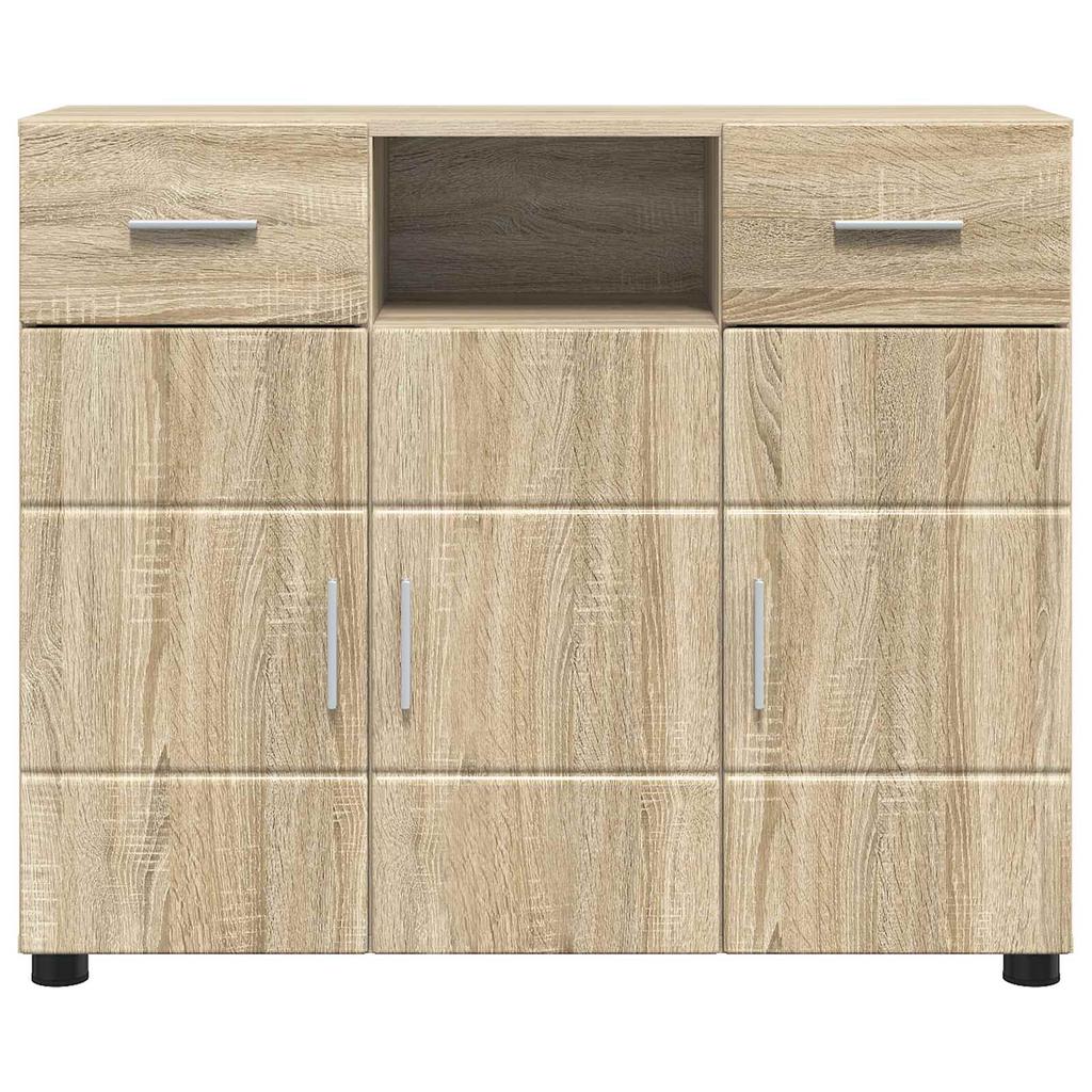 Wooden Cabinet Sonoma Oak 88.5 x 30.5 x 73 cm Engineered Wood