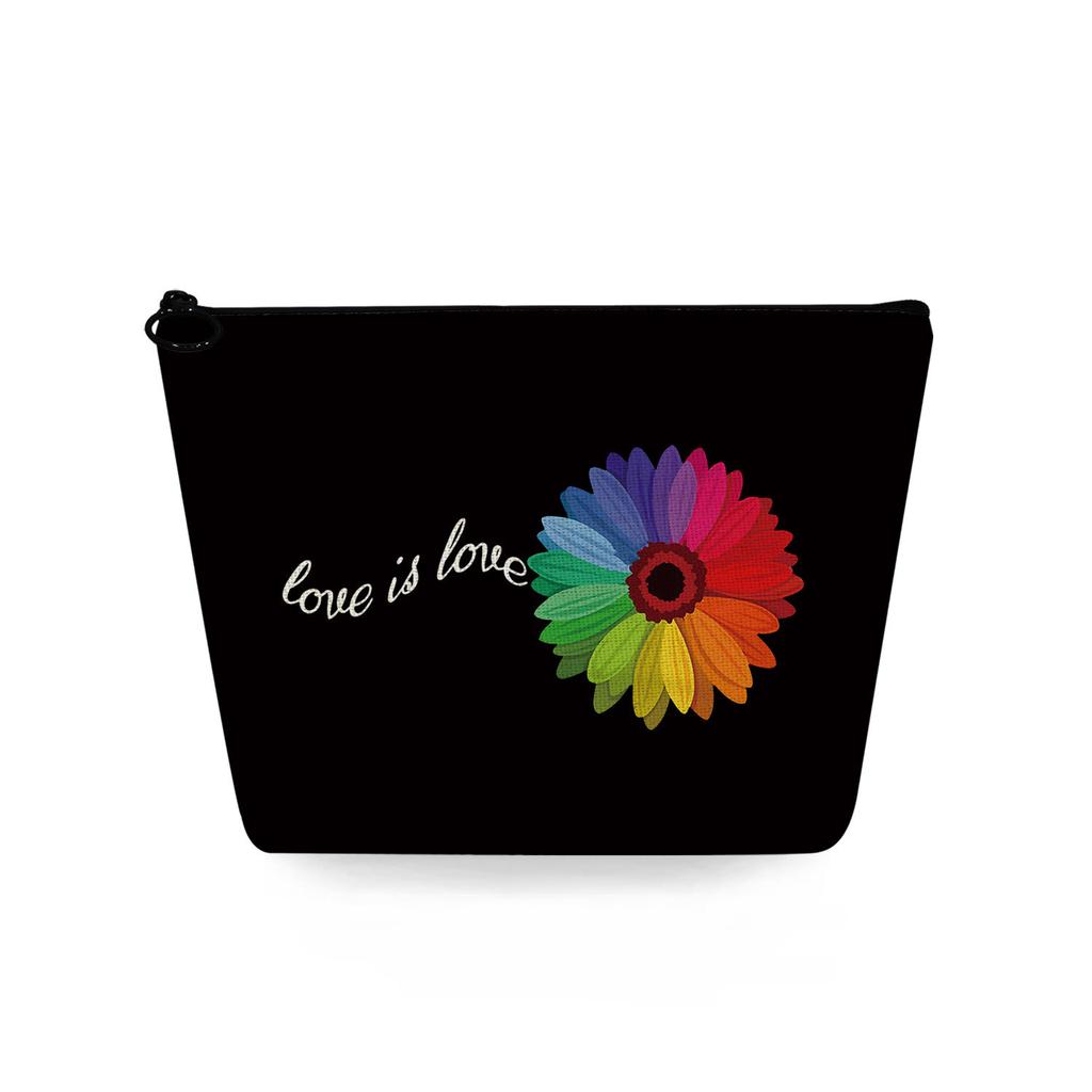 Women Flower Print Cosmetic Bag Toiletries Organize Travel Storage Case 6715