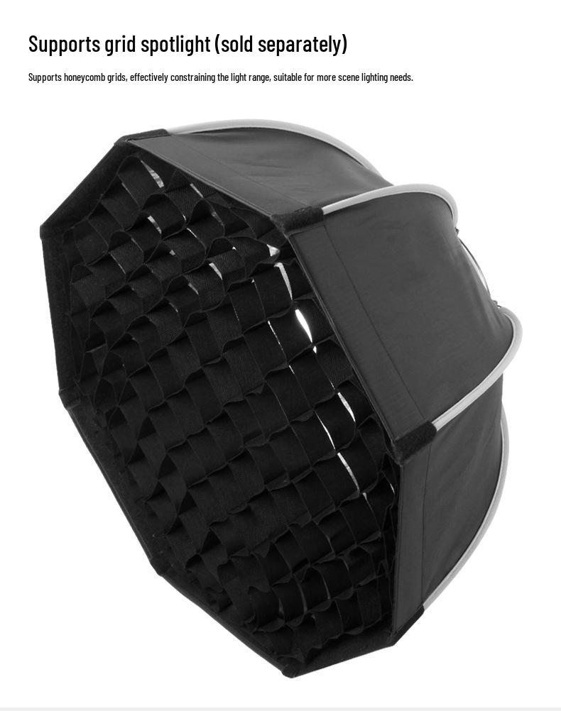 Triopo KS2-65 Quick-Release Octagonal On-Camera Flash Softbox
