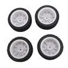 4PCS RC   Tires Fit for    01 XV02 70mm 1:10 Scale Plastic Nylon RC Car Wheel Hub Tire