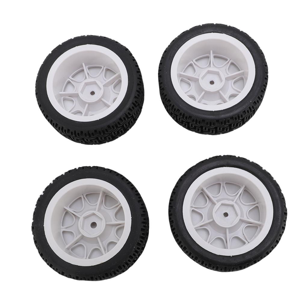 4PCS RC   Tires Fit for    01 XV02 70mm 1:10 Scale Plastic Nylon RC Car Wheel Hub Tire