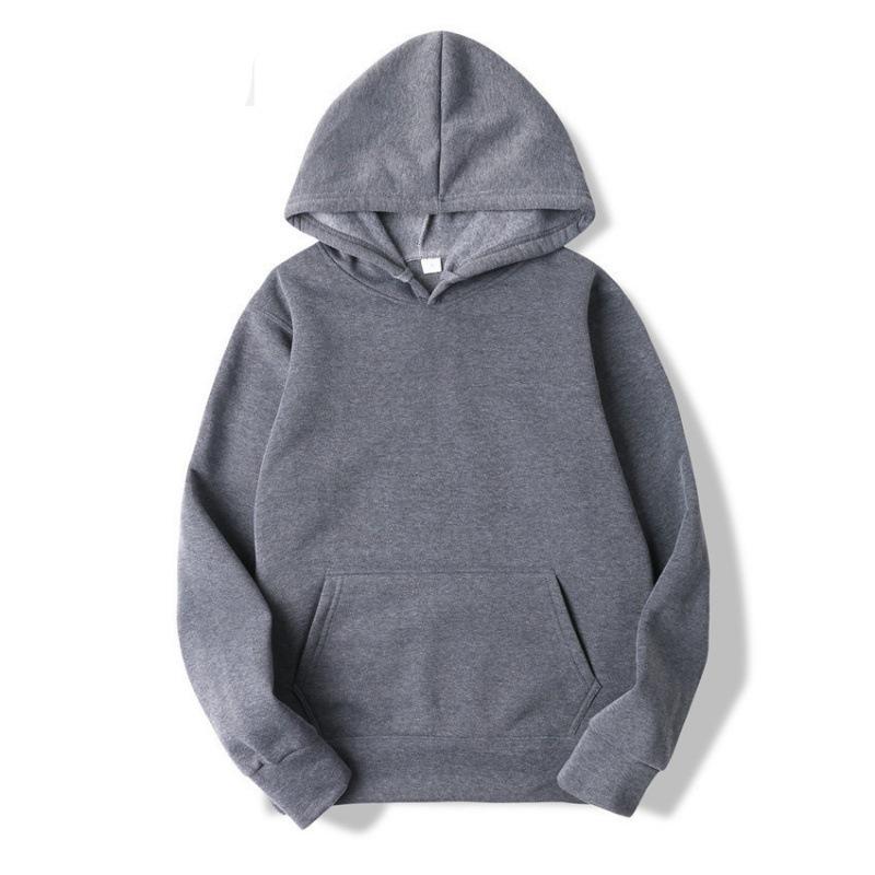 220g Men's Fleece-lined Hoodie: Autumn/Winter Thickened Fashion Sweatshirt for Sports and Casual Wear