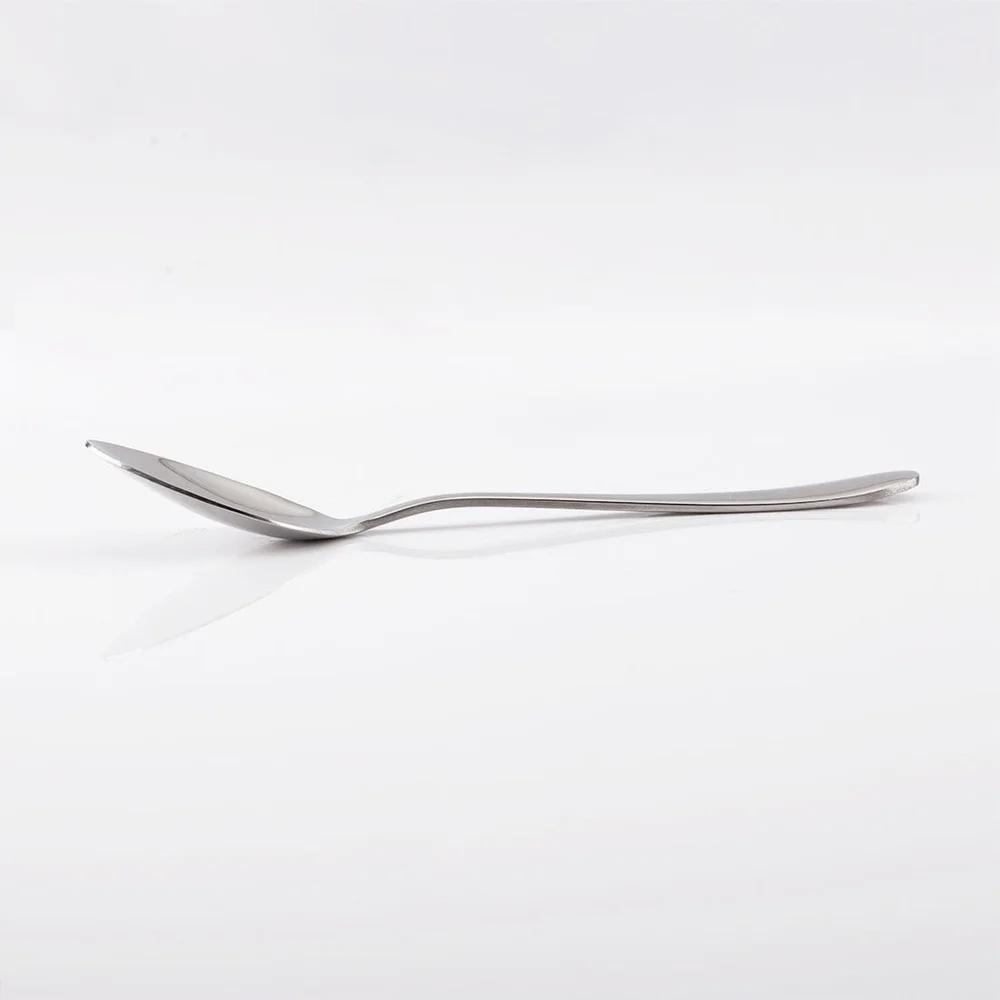Stainless Steel Flatware Spoons 10-Pack Durable Multi-Use Tea Coffee Soup Ice Cream Pudding Oatmeal Dining Utensils