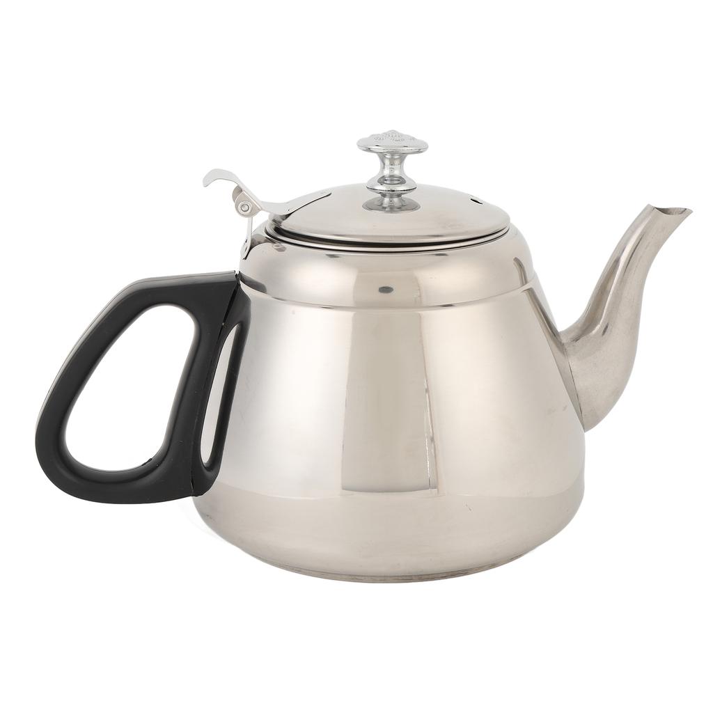 Water Kettle Stainless Steel Thickened Large Capacity Comfortable Grip Stovetop Tea Kettle with Tea Filter