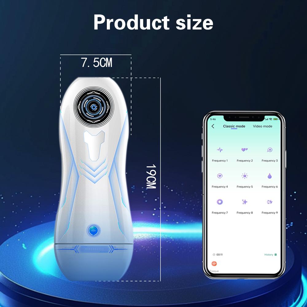 Automatic Male Masturbator Cup Blowjob Sucking Sex Machine Suction Blowjob Vagina Masturbation Pussy Vibrator Sex Toys for Men