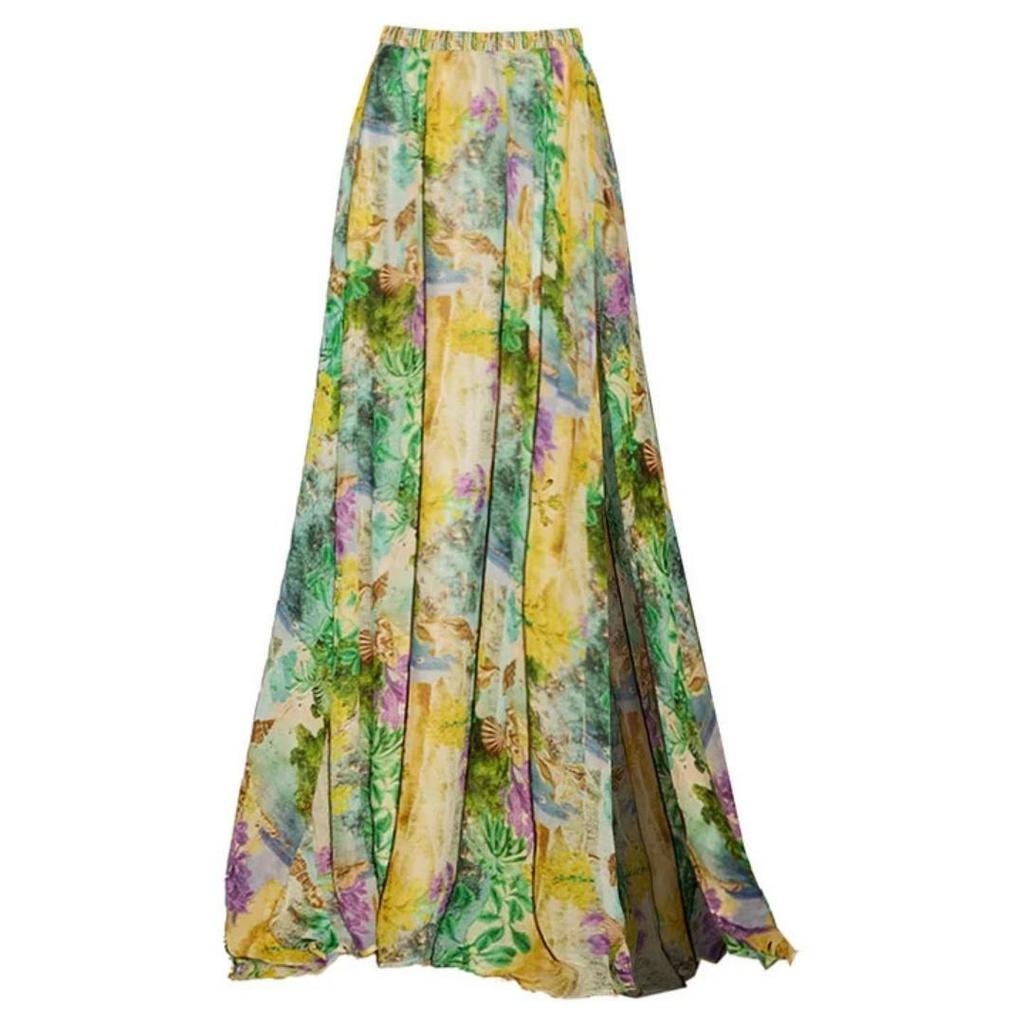 2025 Neue Mode 3D Floral Hochwertiger Einteiliger Badeanzug Rock Badeanzug Druck Bademode Frauen Schlankmachender Badeanzug Strandbekleidung