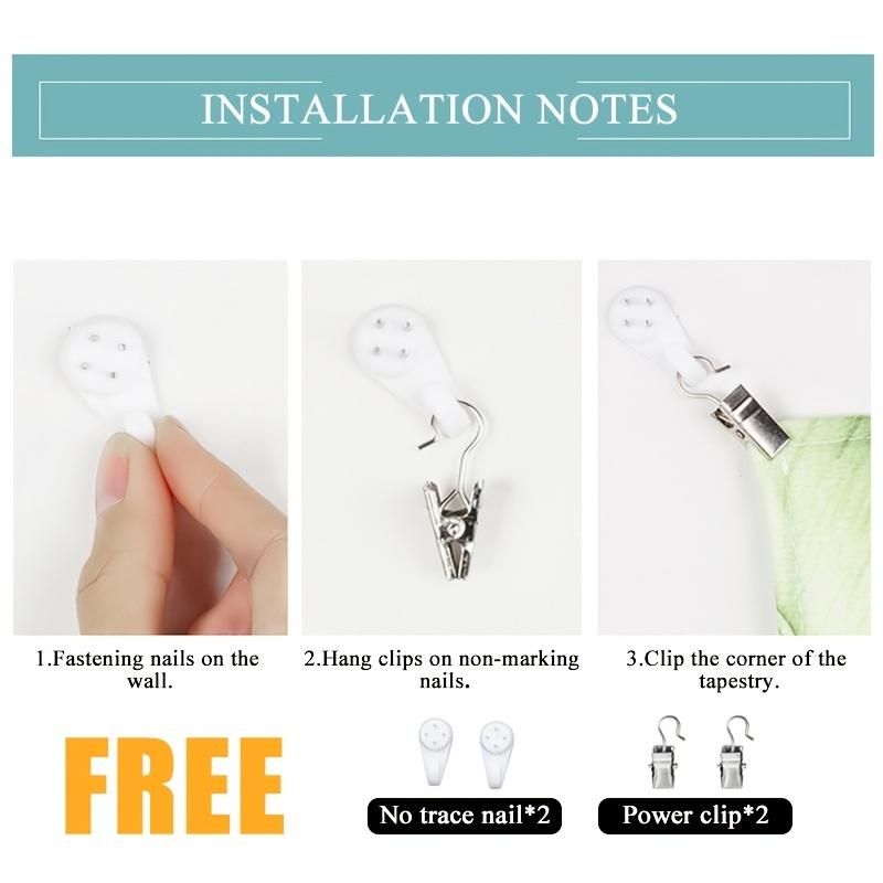 Рождественская звезда гобелен полиэстеровый гобелен настенный на Новый год Гостиная — фото 6