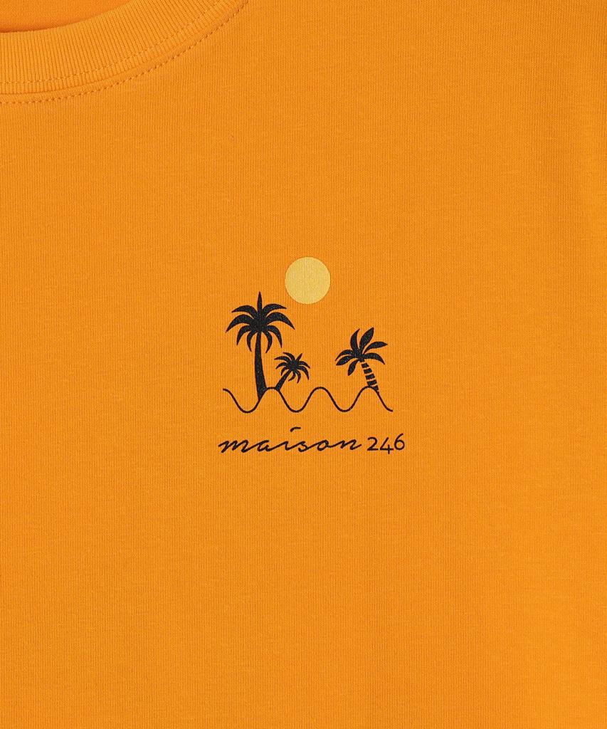 Mejong246 Palm Unisex T-Shirt Orange