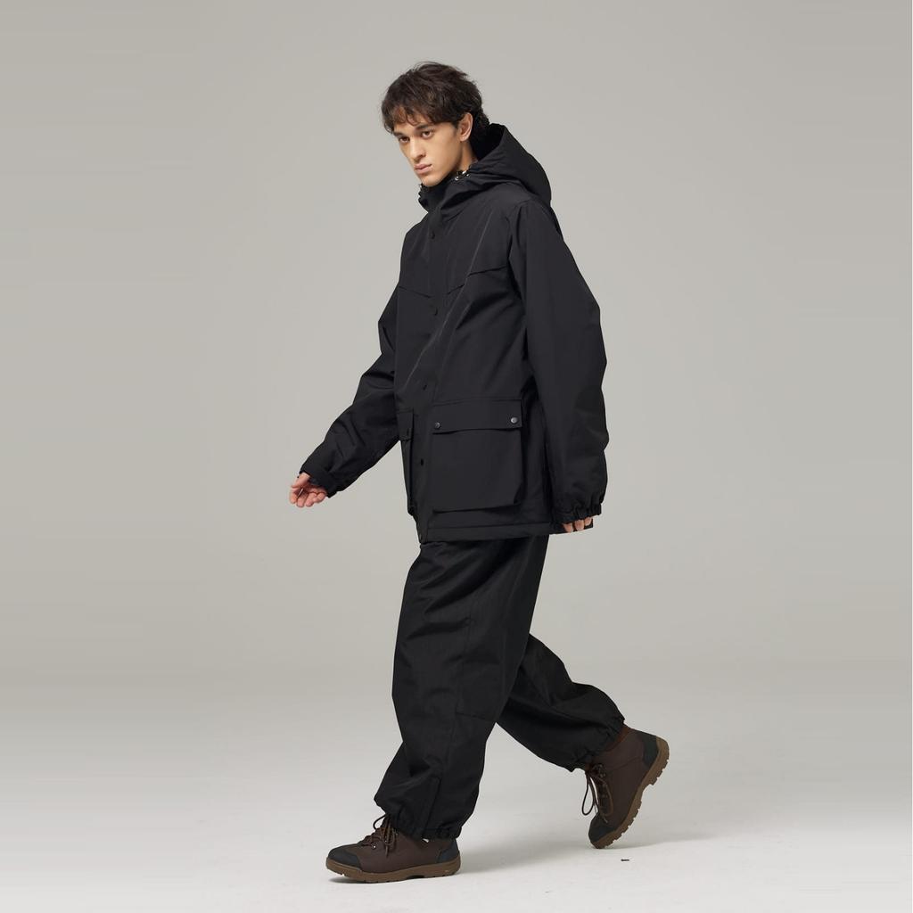 Men's Outdoor Ski Suit Winter Warm Snowboard Suit Waterproof Windproof Skiing Jackets and Pants Set Breathable Insulated Workout Snow Suit for Men