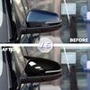 For Hyundai IX25 - Car Rearview Side Mirror Decorate Cover Trim Black Exterior Accessories
