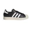 Adidas Originals Superstar 2 Rubber Leather Comfortable Durable Skate Shoes Women Sneakers Black KI0981