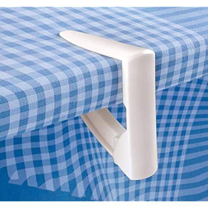 Universalklips for duk - TESCOMA - PRESTO - 4 stk. - Høyfast plast - 3 års garanti