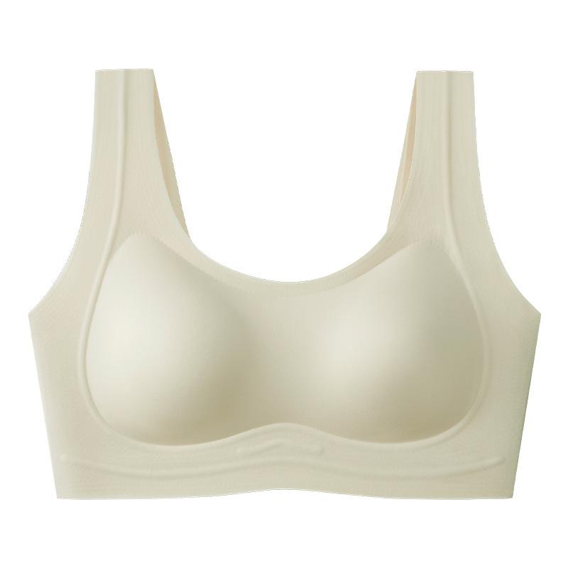 Tank Top Lingerie Women with Bra Pads Simple Bra Gathering and Adjusting Style Sexy Bra