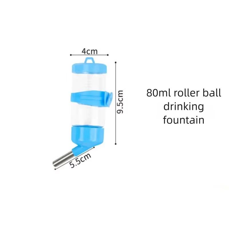 80ML Drinking Bowl for Hamster Guinea Pig Water Bottle Hamster Water Bottles Hamsters Drinker for Rabbits Rodent Bottle XCWYYP01