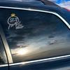 1Pc Auto Car Cartoon JDM Funny Middle Finger Reflective Vinyl Car Sticker Motorcycle Decal Styling Decor Exterior Accessories