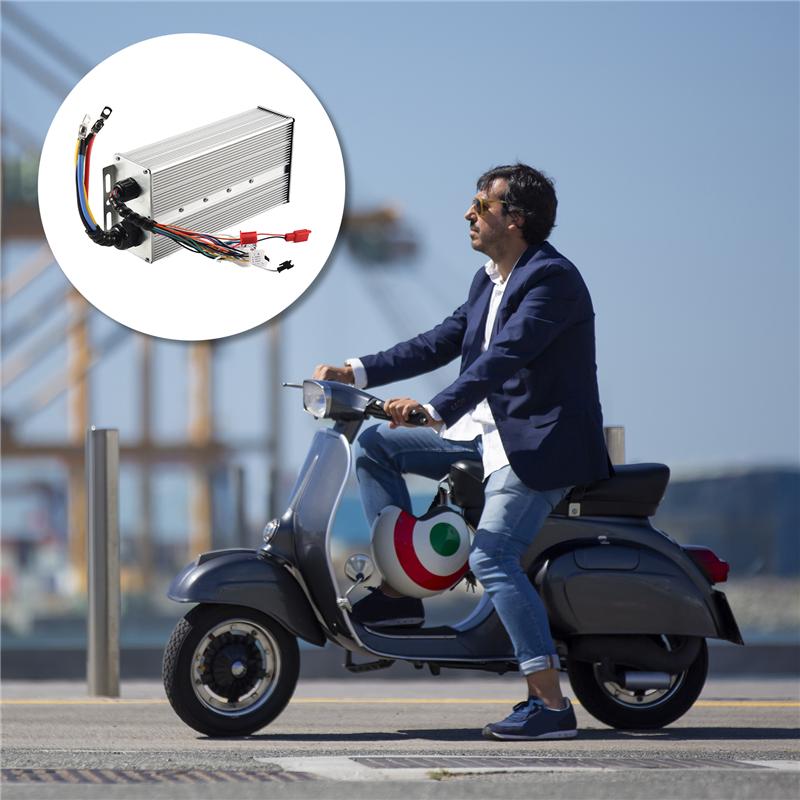 Controler FOC Premium pentru Tricicletă 48V-72V 5000W, Mașină cu Baterii, Controler Inteligent pentru Motor Fără Perii, Mașină Electrică