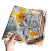 Spring New Silk Printed Silk Scarf High Quality Mulberry Silk Square Scarf Business Gift Shawl