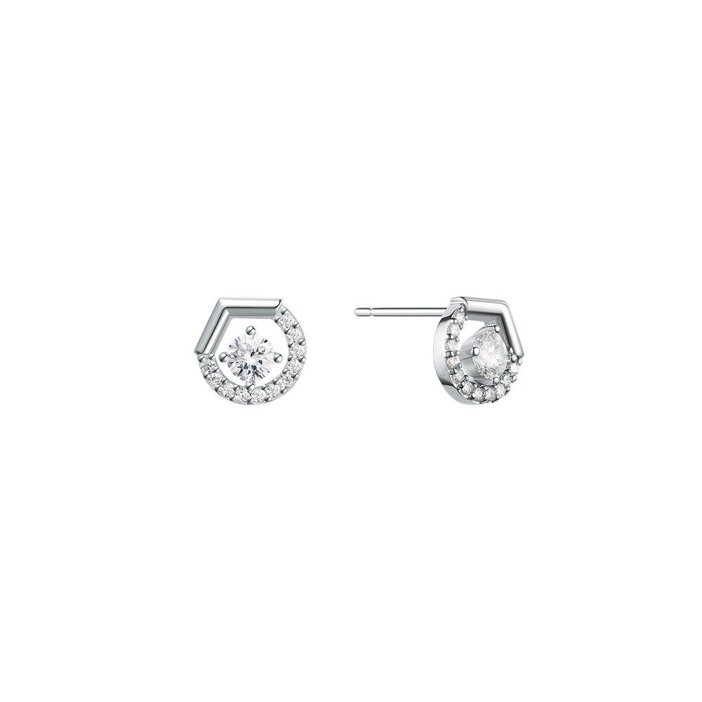 [Rosemont] Silver Earrings La Flèche Rn0015