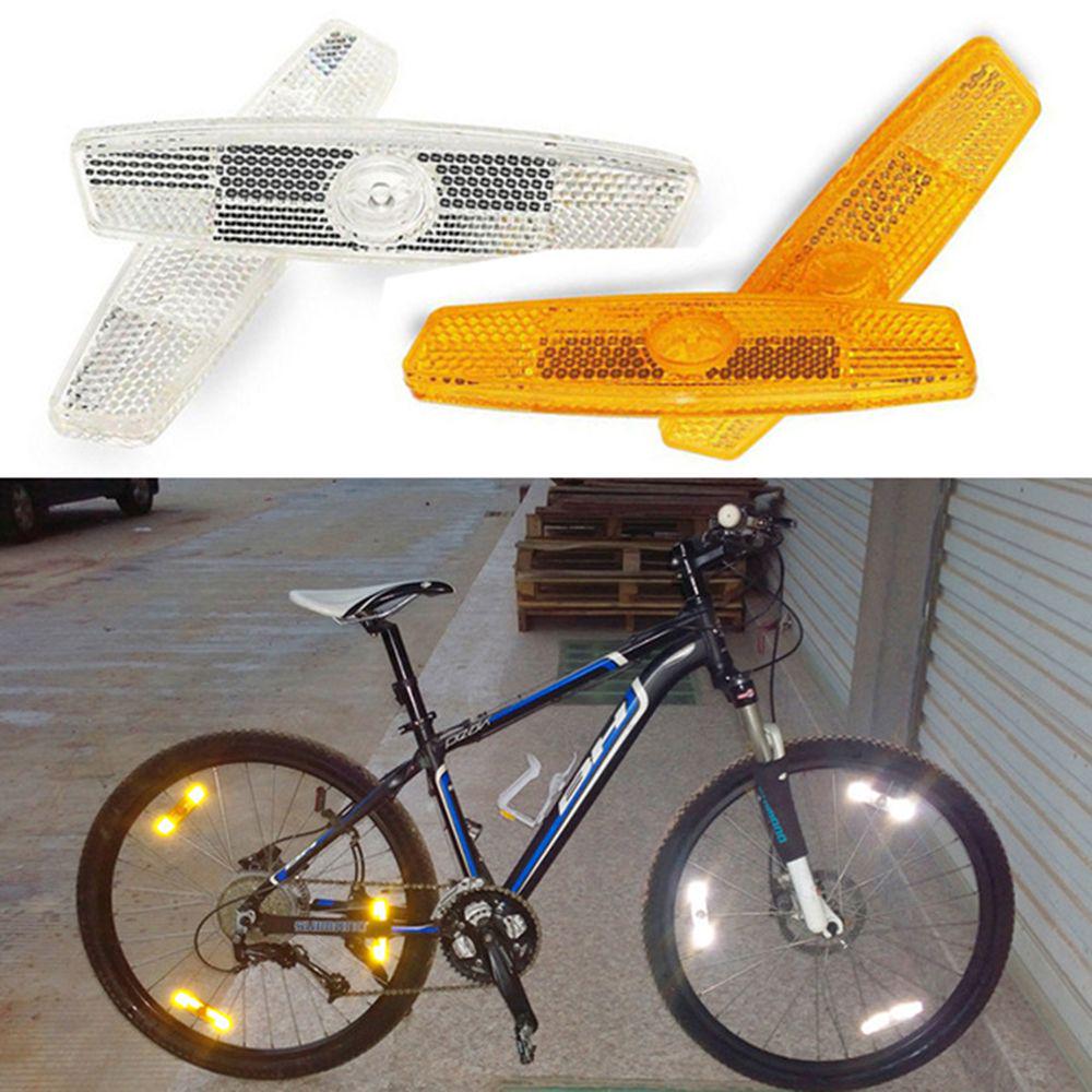 1Pair bicycle spoke reflector warning light bicycle wheel rim reflective BB